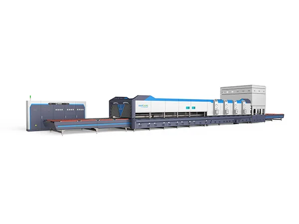 SC-E Series Energy Efficient Bidirectional Flat-bend Forced convection Tempering Furnace Witch Pass-by Section