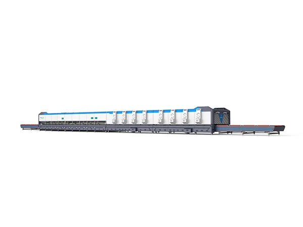 What is the bending principle of flat bend tempering furnace?